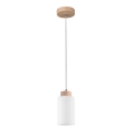 Suspension filaire BOSCO 1xE27/60W/230V chêne
