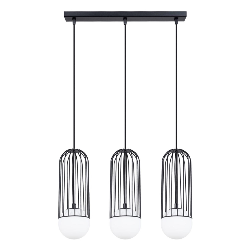 Suspension filaire BRINA 3xG9/8W/230V noir