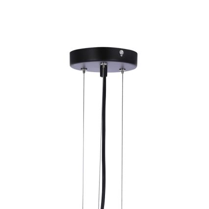 Suspension filaire CALDERA 3xE27/60W/230V noir