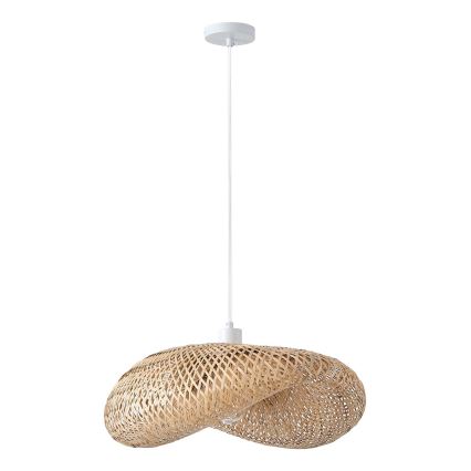 Suspension filaire CALYPSO 1xE27/15W/230V bambou