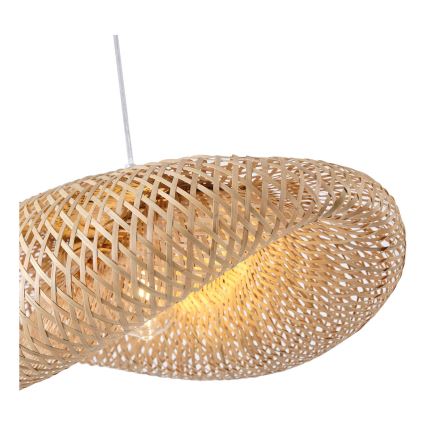 Suspension filaire CALYPSO 1xE27/15W/230V bambou