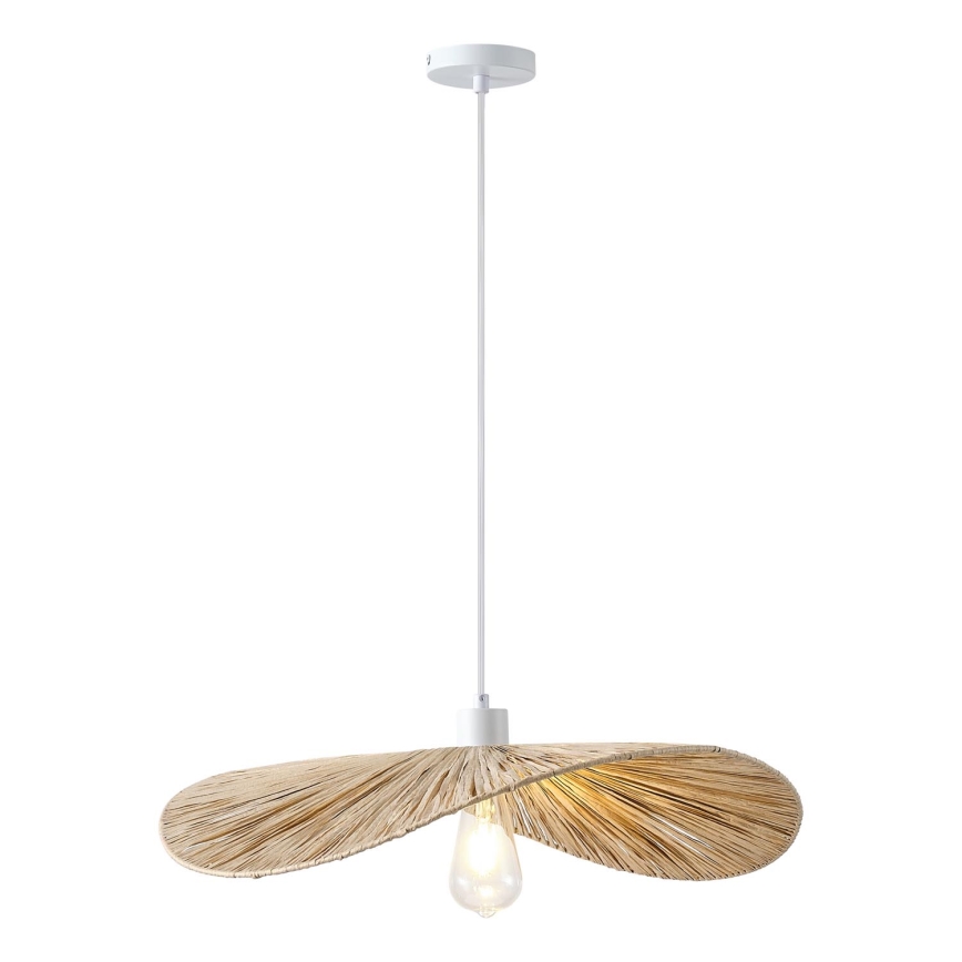 Suspension filaire CALYPSO 1xE27/15W/230V d. 55 cm bambou