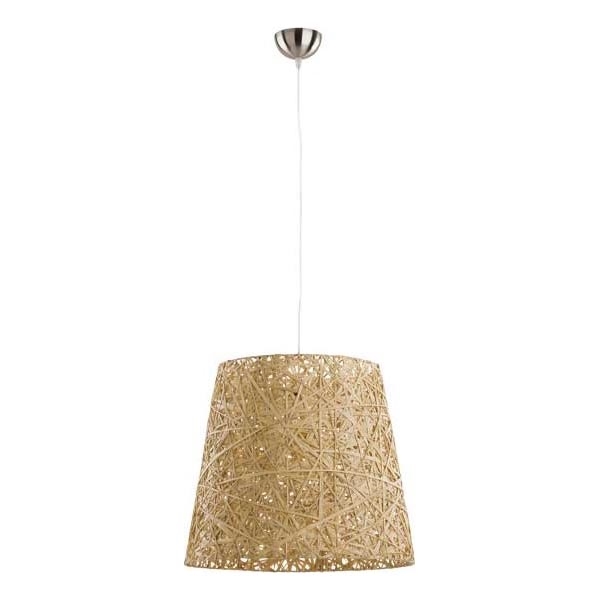 Suspension filaire CANNUCIA 1xE27/15W/230V beige