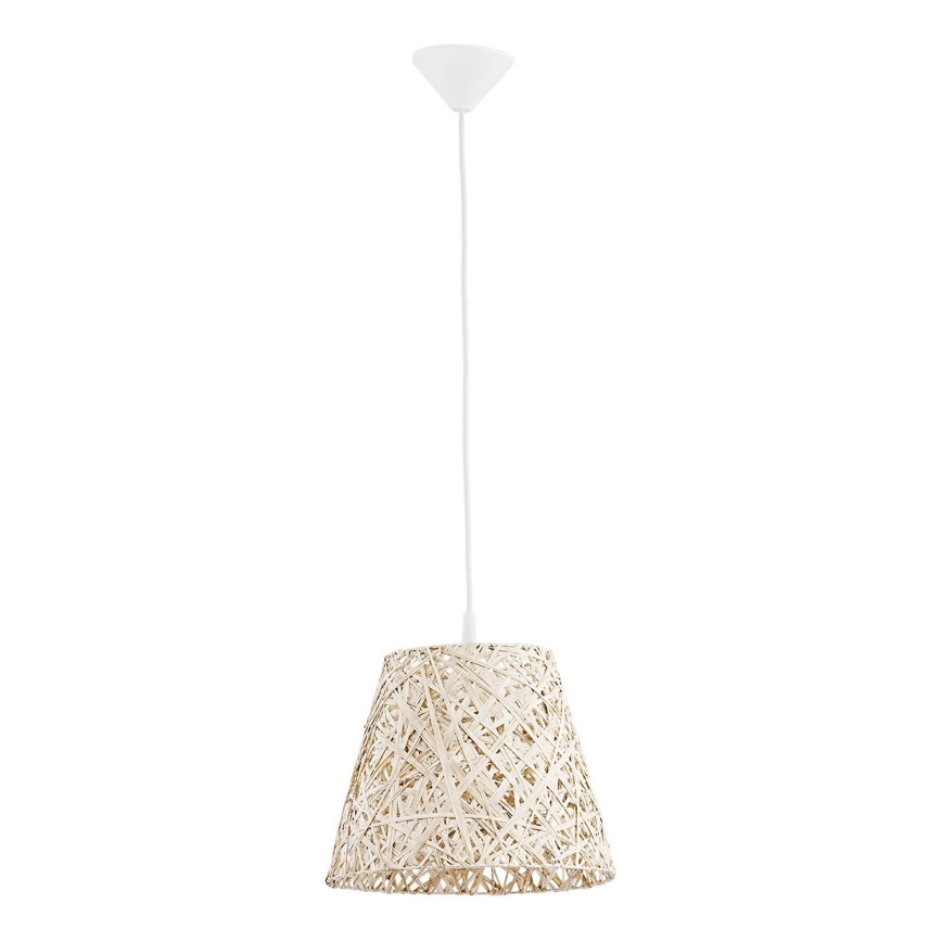 Suspension filaire CANNUCIA 1xE27/15W/230V crème