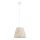Suspension filaire CANNUCIA 1xE27/15W/230V crème