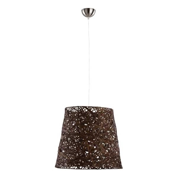Suspension filaire CANNUCIA 1xE27/15W/230V marron