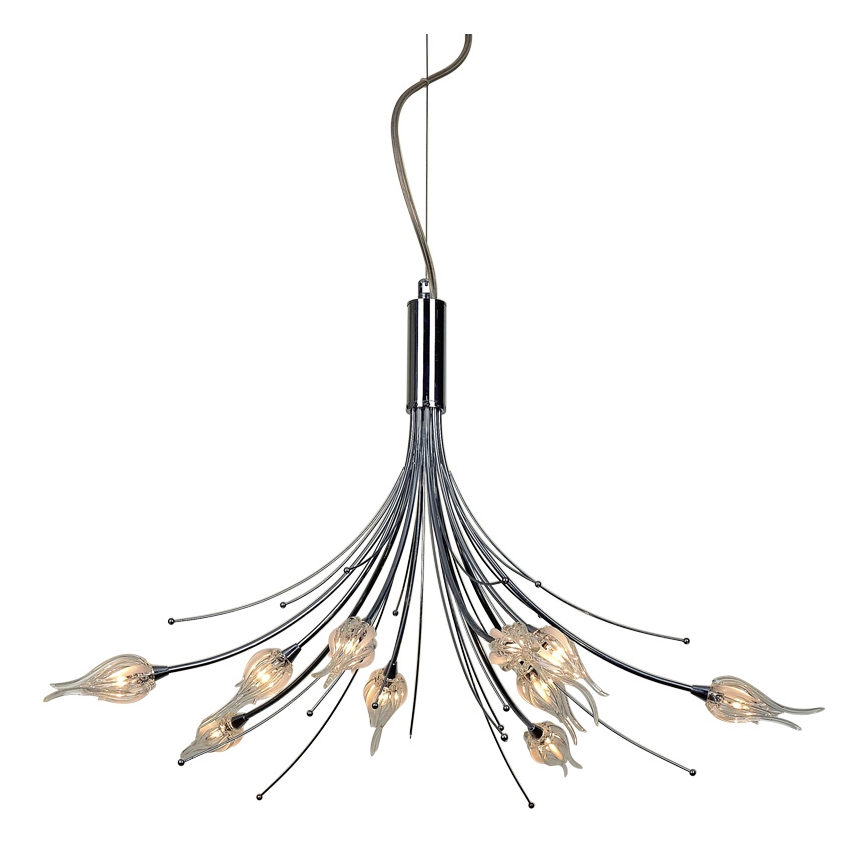 Suspension filaire CARMEN 10xG4/20W/230V