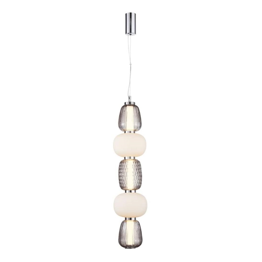 Suspension filaire CARO LED/40W/230V chrome brillant