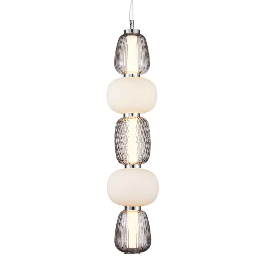 Suspension filaire CARO LED/40W/230V chrome brillant