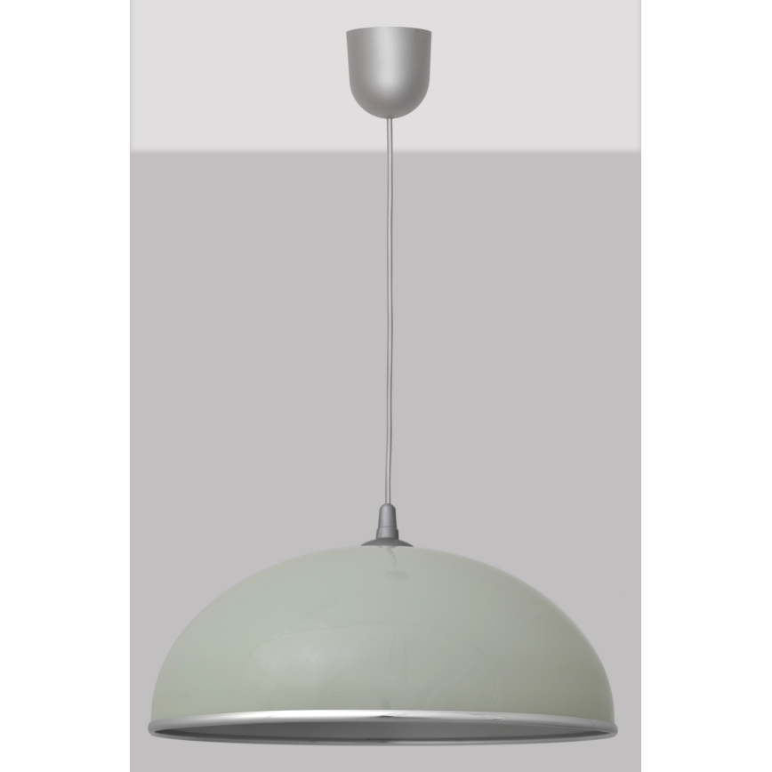 Suspension filaire CIRCLE 1xE27/15W/230V gris