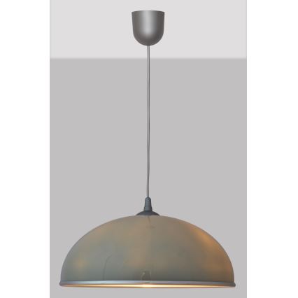 Suspension filaire CIRCLE 1xE27/15W/230V gris
