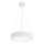 Suspension filaire CLEO 3xE27/24W/230V d. 40 cm blanc