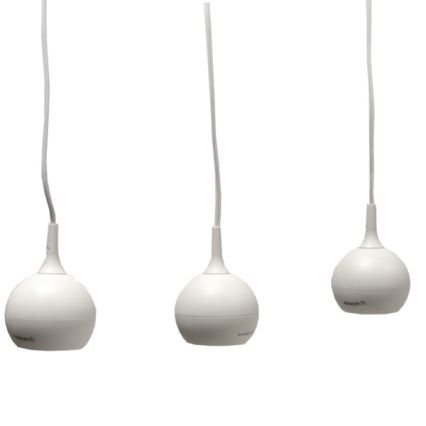 Suspension filaire COLM 3xGU10/30W/230V blanc