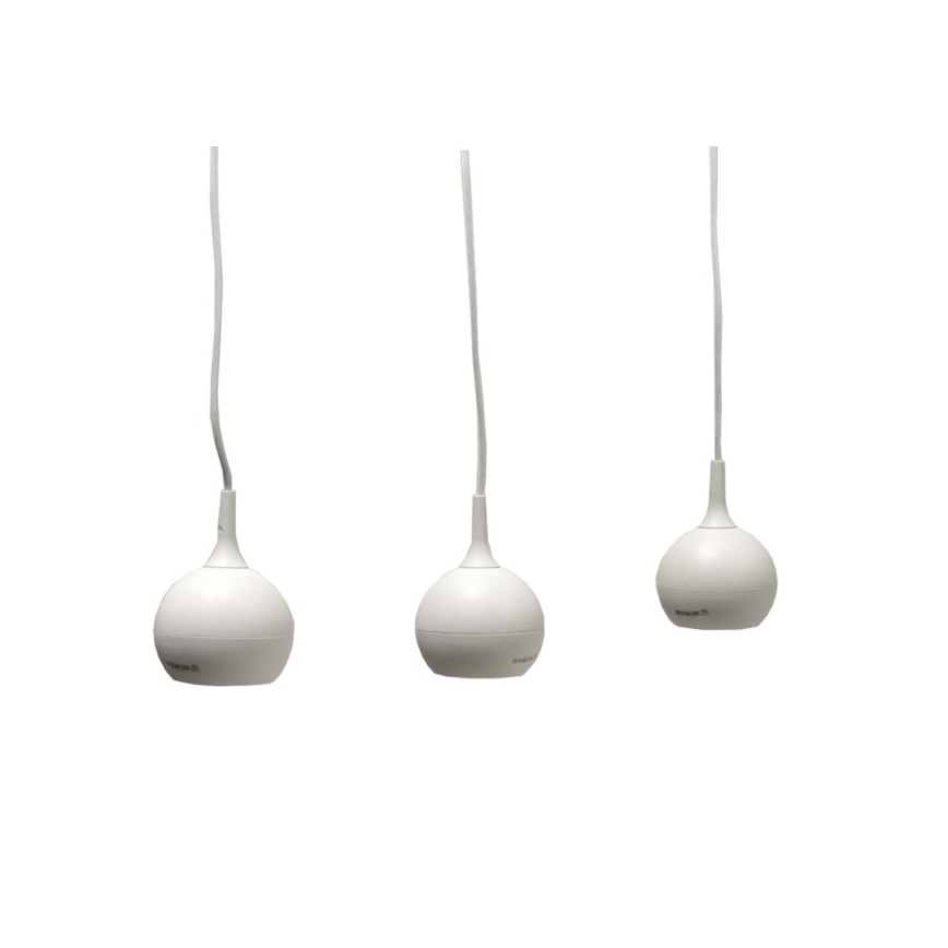 Suspension filaire COLM 3xGU10/30W/230V blanc