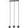 Suspension filaire COLM 3xGU10/30W/230V noir