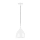 Suspension filaire COMO 1xE27/60W/230V d. 17 cm blanc