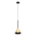 Suspension filaire CONE 1xGU10/10W/230V doré/noir