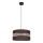 Suspension filaire CORAL 1xE27/60W/230V d. 40 cm marron