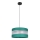 Suspension filaire CORAL 1xE27/60W/230V d. 40 cm vert