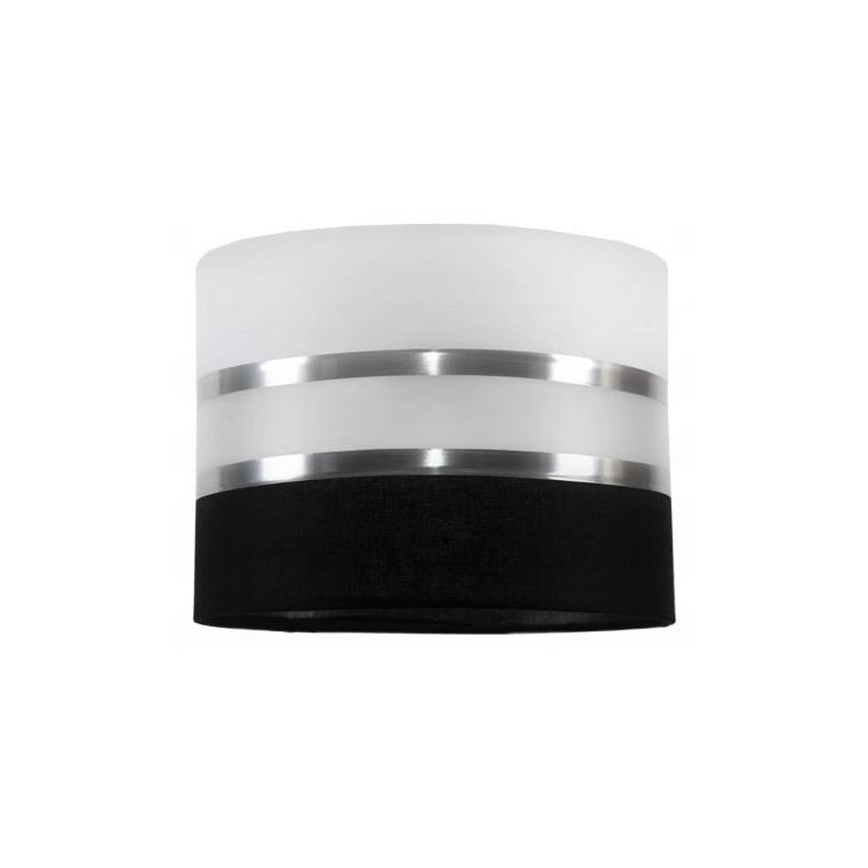 Suspension filaire CORAL 2xE27/60W/230V noire et blanche
