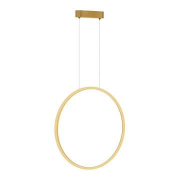 Suspension filaire de salle de bain à SATURNO LED/28W/230V d. 50 cm  IP44 doré