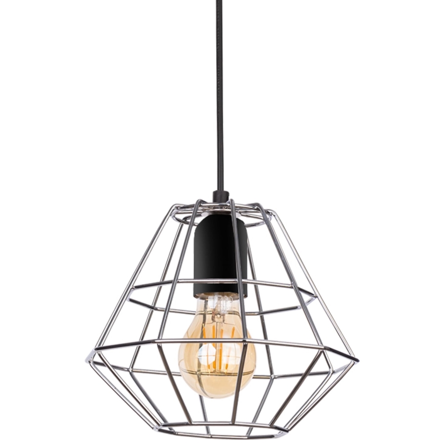 Suspension filaire DIAMOND 1xE27/60W/230V