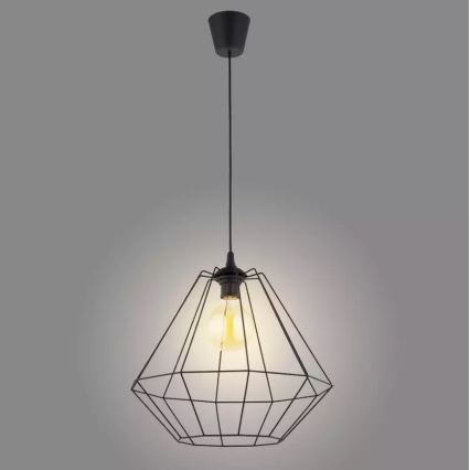 Suspension filaire DIAMOND 1xE27/60W/230V