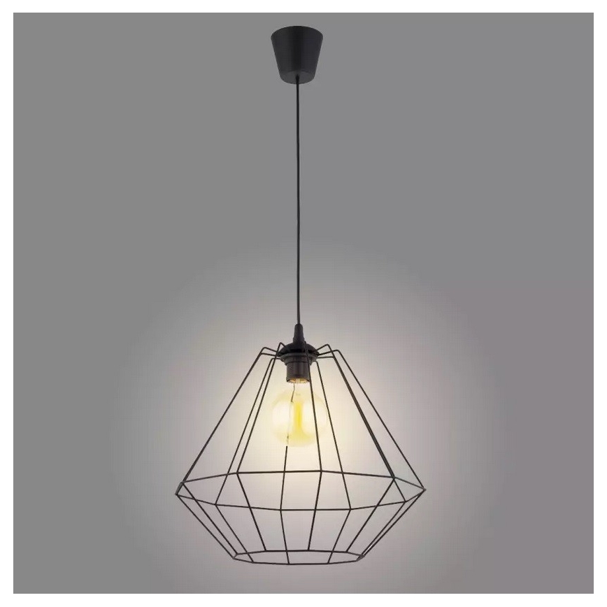 Suspension filaire DIAMOND 1xE27/60W/230V