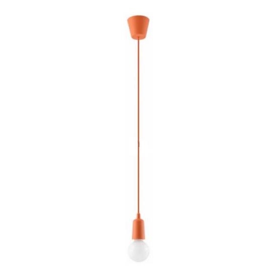 Suspension filaire DIEGO 1xE27/60W/230V orange