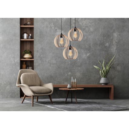 Suspension filaire DORO 3xE27/60W/230V