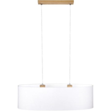 Suspension filaire DOVE 2xE27/40W/230V chêne