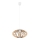 Suspension filaire EARTH 1xE27/60W/230V blanche/beige