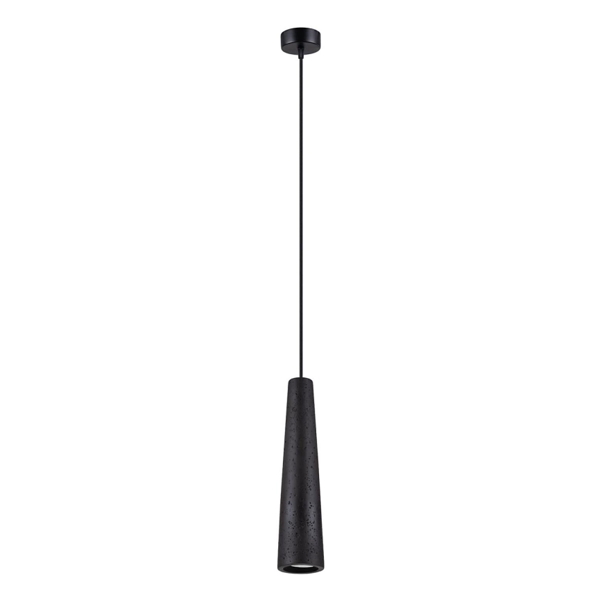 Suspension filaire ELECTRA 1xGU10/10W/230V béton/noir