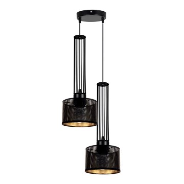 Suspension filaire ELIS 2xE27/60W/230V diam. 30 cm