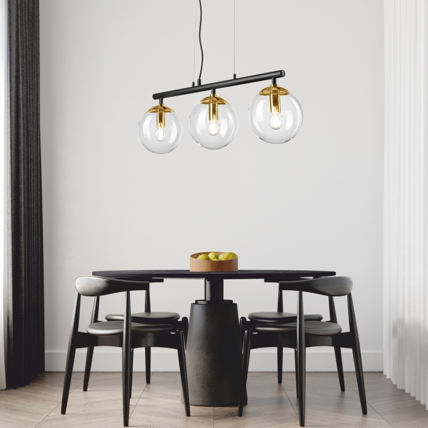 Suspension filaire ELOISE 3xE14/15W/230V