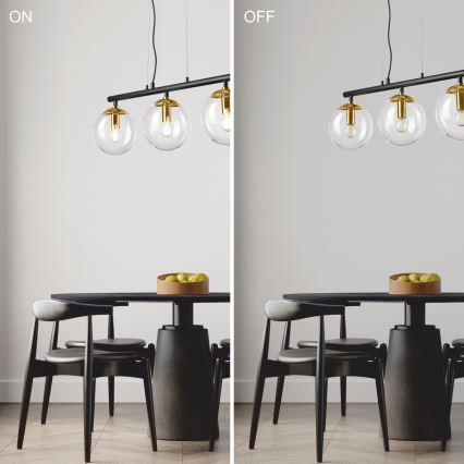 Suspension filaire ELOISE 3xE14/15W/230V