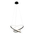 Suspension filaire EMPOLI LED/55W/230V noir