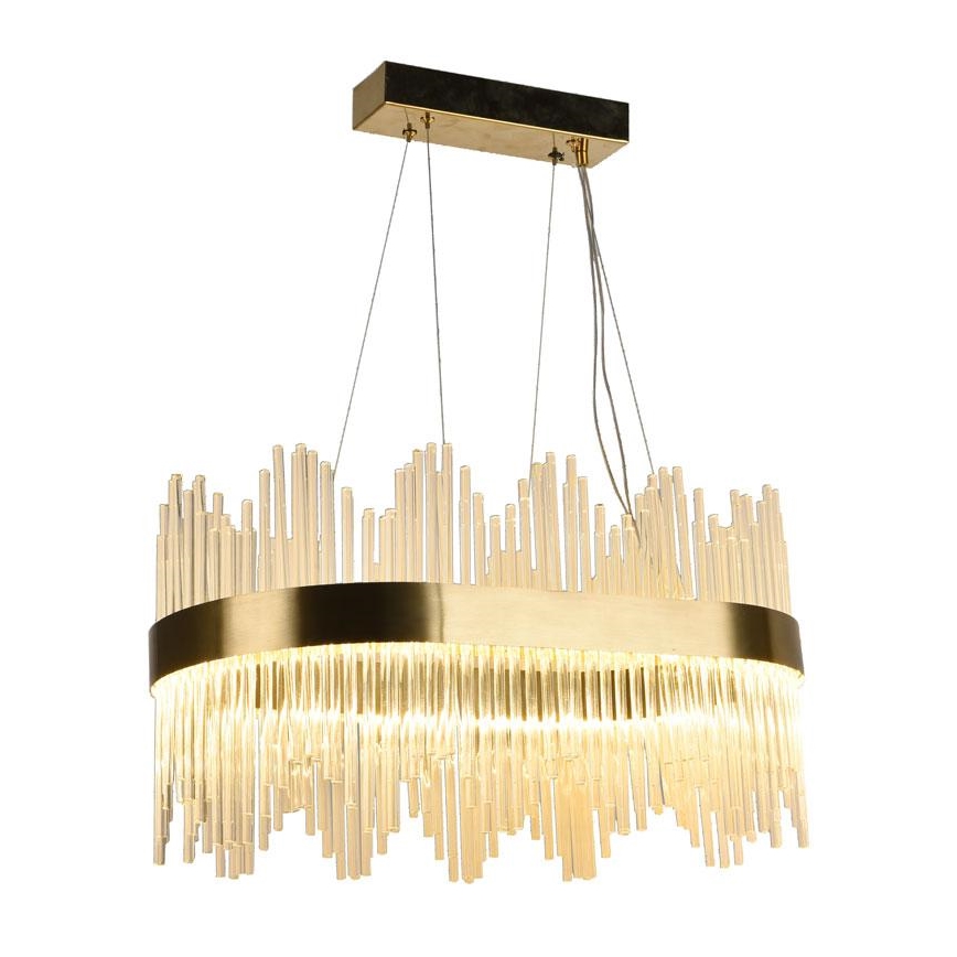 Suspension filaire en cristal à intensité variable LED/70W/230V 3000-6500K + télécommande