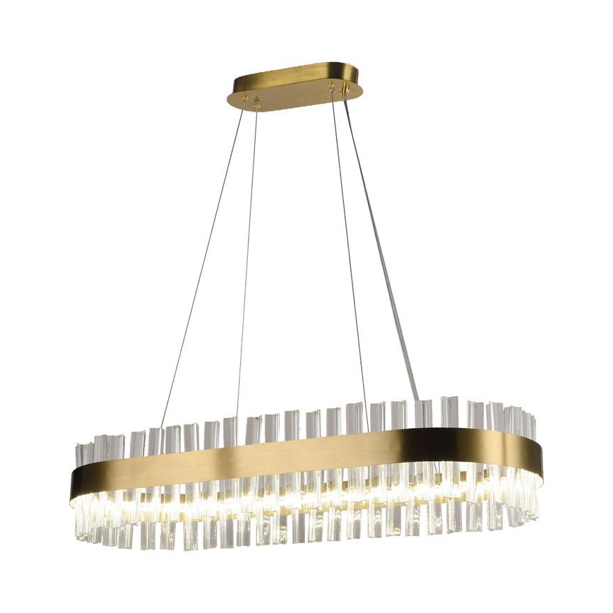 Suspension filaire en cristal LED à intensité variable LED/45W/230V 3000-6500K + télécommande