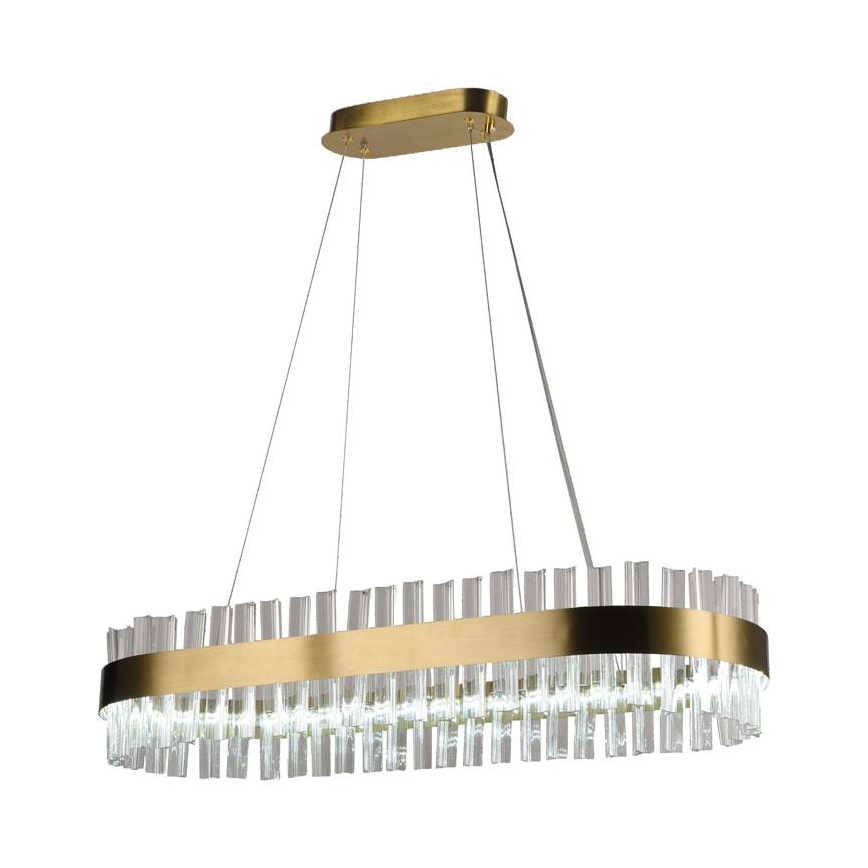 Suspension filaire en cristal LED à intensité variable LED/45W/230V 3000-6500K + télécommande