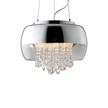 Suspension filaire en cristal LED LUNA 1xE14/40W/230V