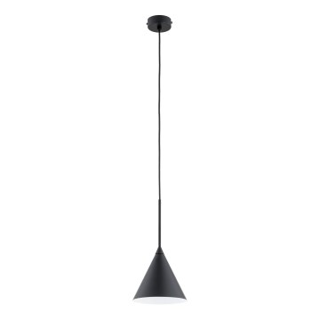 Suspension filaire FABO 1xE27/15W/230V noir