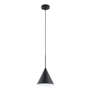 Suspension filaire FABO 1xE27/15W/230V noir