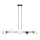 Suspension filaire FIRA 5xE27/60W/230V noir