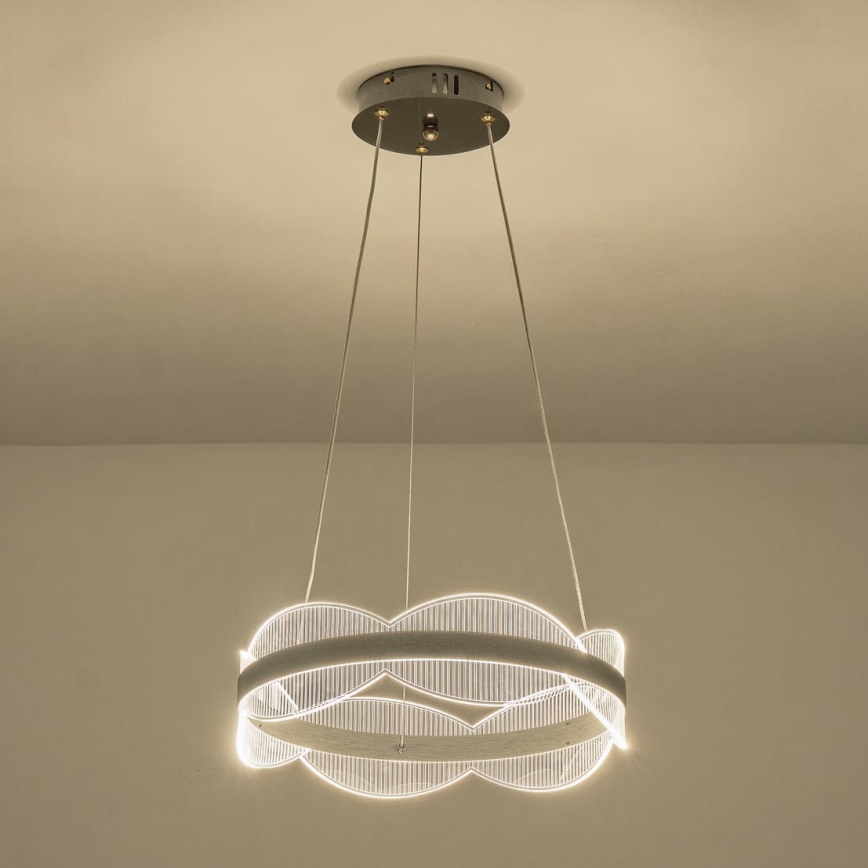 Suspension filaire FIRENZE LED/48W/230V 3000K d. 40 cm