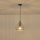 Suspension filaire FLARE 1xE27/15W/230V d. 25 cm beige