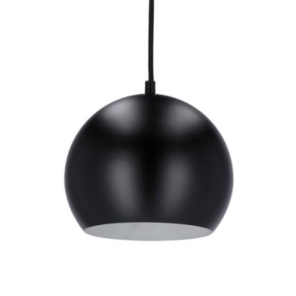Suspension filaire FLEN 1xE27/40W/230V d. 20 cm noir