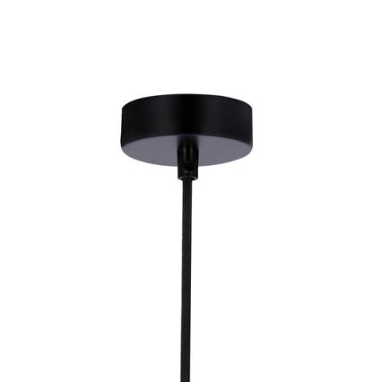 Suspension filaire FLEN 1xE27/40W/230V d. 20 cm noir