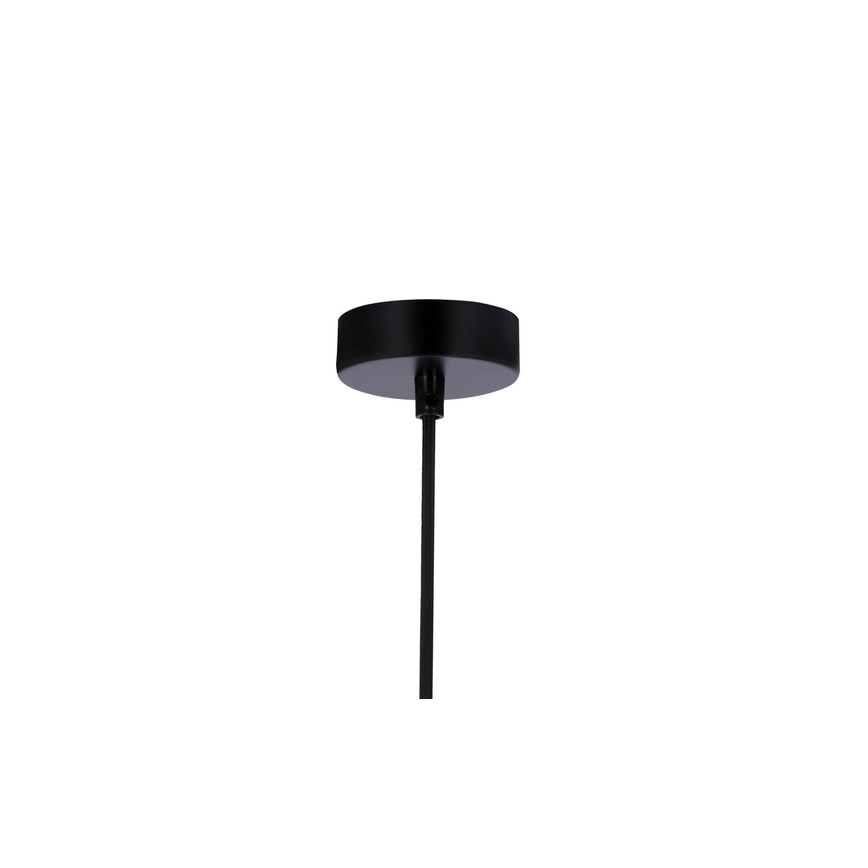 Suspension filaire FLEN 1xE27/40W/230V d. 20 cm noir