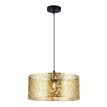 Suspension filaire FLEUR 1xE27/15W/230V doré